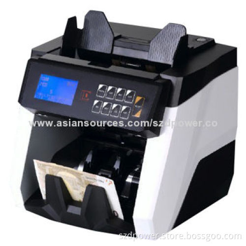 Multi-currency Value Counter, 0.075-0.15mm Thickness, 60W Power Consumption
